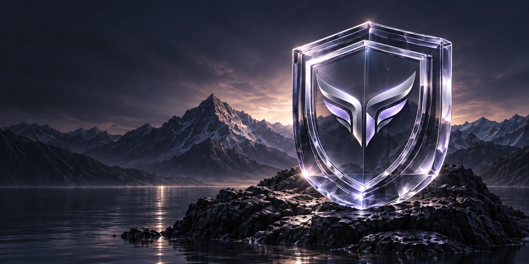 FYLU glass artwork illustrating security and clarity